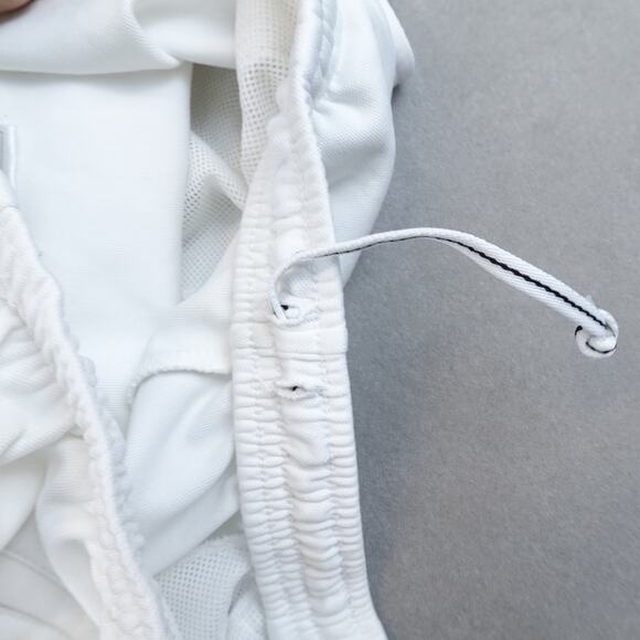 Vintage Nike Short White Fit Dry Sports Men Medium Drawstring - Picture 7 of 10